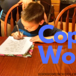 Copying the Bible (FREE Homeschool Copywork guide printable)