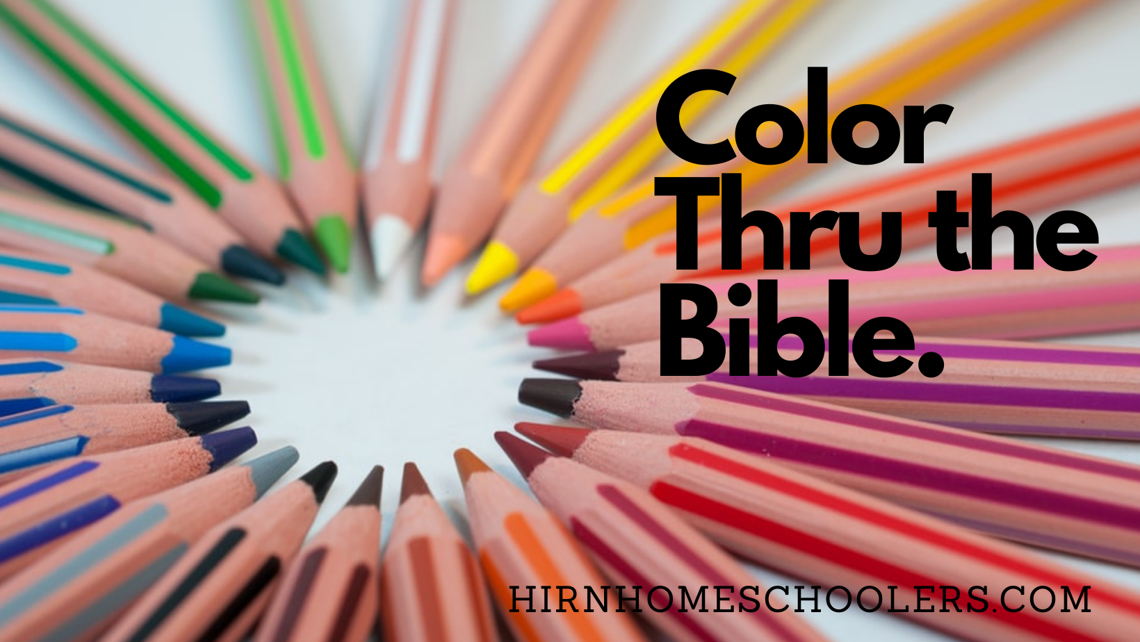 Color thru the Bible (Exodus 20 Ten commandments)